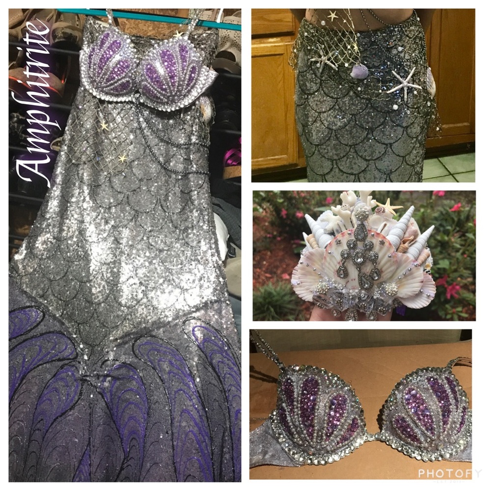 ✨✨SOLD✨✨Custom handmade mermaid costume